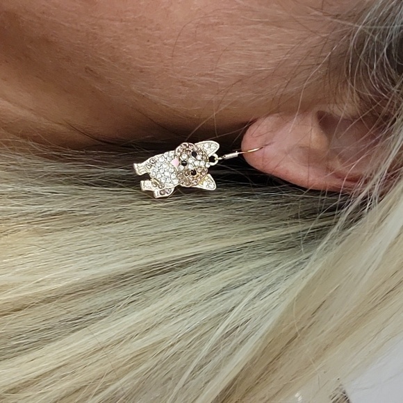 🔥LAST PAIR🔥 CORGI Shimmer Drop Earrings - Picture 1 of 7